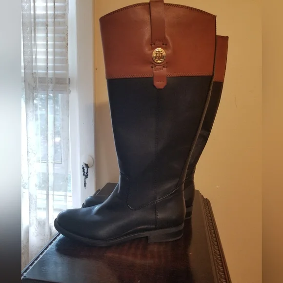 Tommy Hilfiger Riding Boot Wide Calf 7.5 - Picture 13 of 13